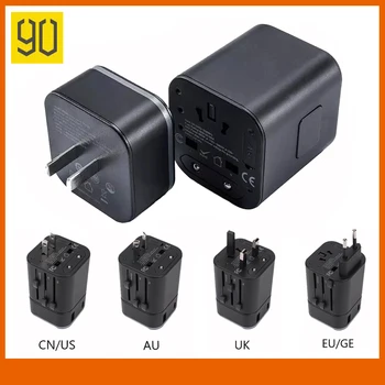 

90FUN Multi-Functional Conversion Plug QC3.0 Fast Charging Light Portable Charger Detachable Most Countries Usable