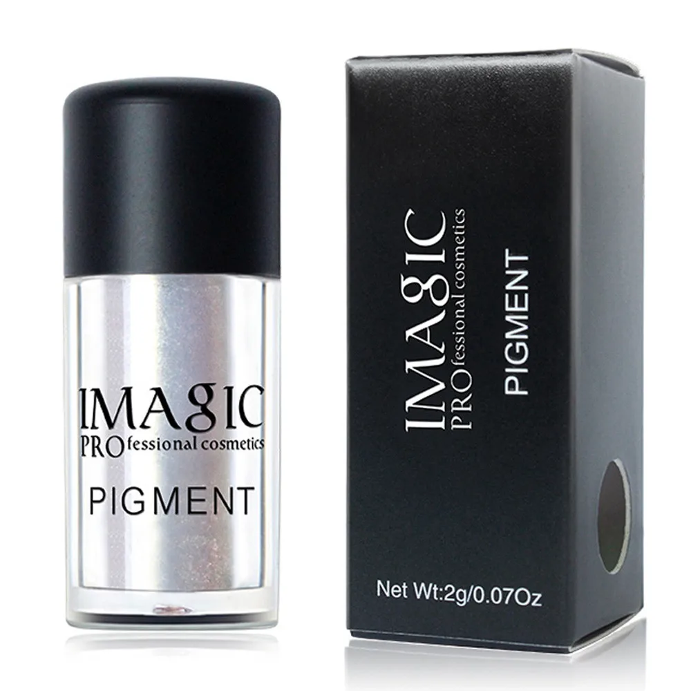 Imagic Cosmetics Тени Для Век, цветные Тени Для макияжа, профессиональная блестящая пудра Для Век, 9 цветов, палитра Для макияжа