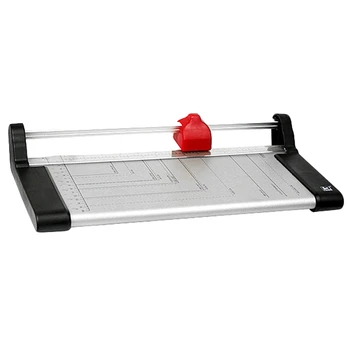 

A4 Rotary Paper Trimmer Photo Trimmer 12 Inch Cutting Length Paper Cutter 8 Sheet Capacity