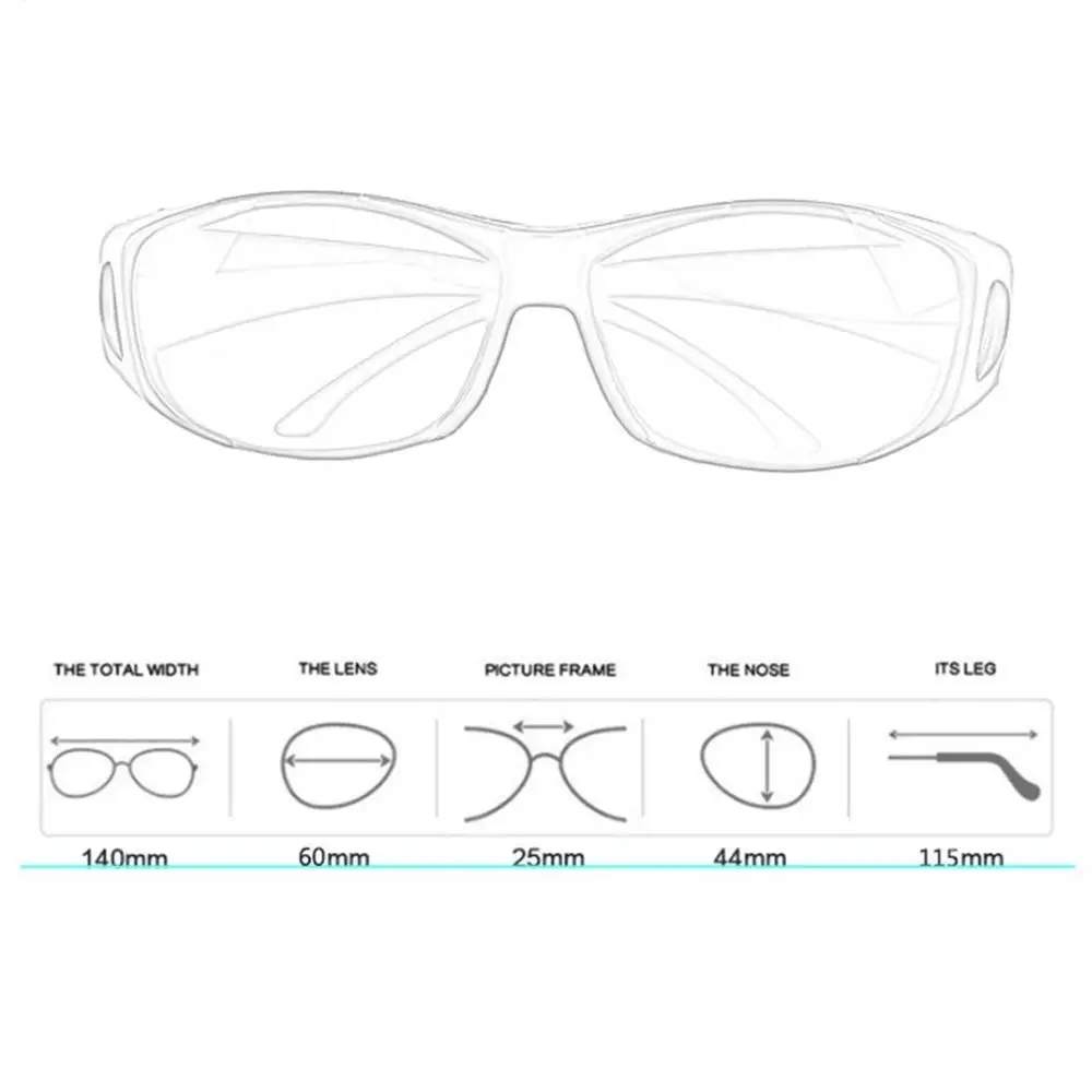 Universal Type 3D Glasses TV Movie Dimensional Anaglyph Video Frame 3D Vision Glasses DVD Game Glass Red And Blue Color