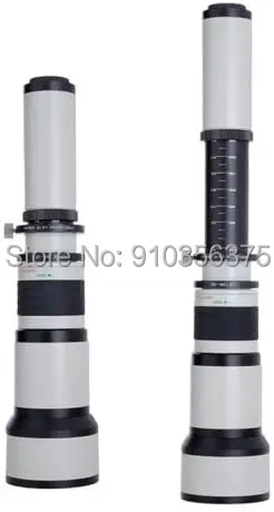 JINTU 650-2600mm with 2X Teleconver Telephoto Zoom Lens for NIKON