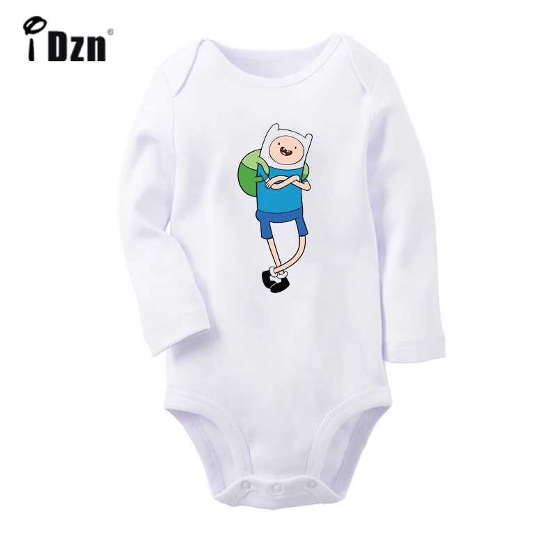JbBaby3000WC Милые с изображением Финна из Adventure Time Джейк мультфильм BMO дизайн, детское боди для новорожденных, детей ясельного возраста с длинными рукавами Onsies комбинезон одежда из хлопка - Цвет: JbBaby3000WC