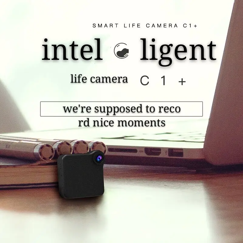 C1 миникамера в мини-видеокамерах wifi камера удаленного наблюдения с датчиком движения 720HD крошечная умная микрокамера миниатюрная белая