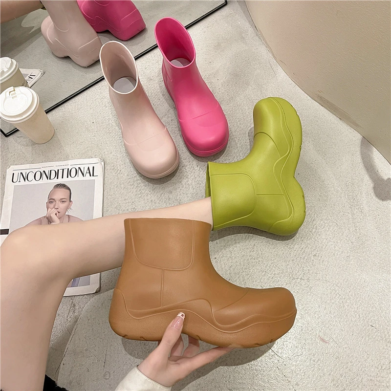 womens casual rain boots