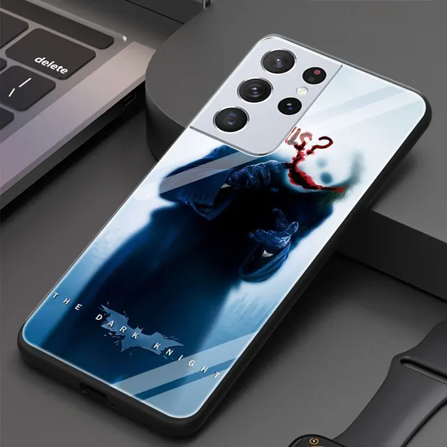 The Joker Joaquin Glass Cover for Samsung Galaxy S20 FE S21 S20 Ultra S10 Lite S10E S9 S8 Plus Luxury Soft Edge Case Shell T02