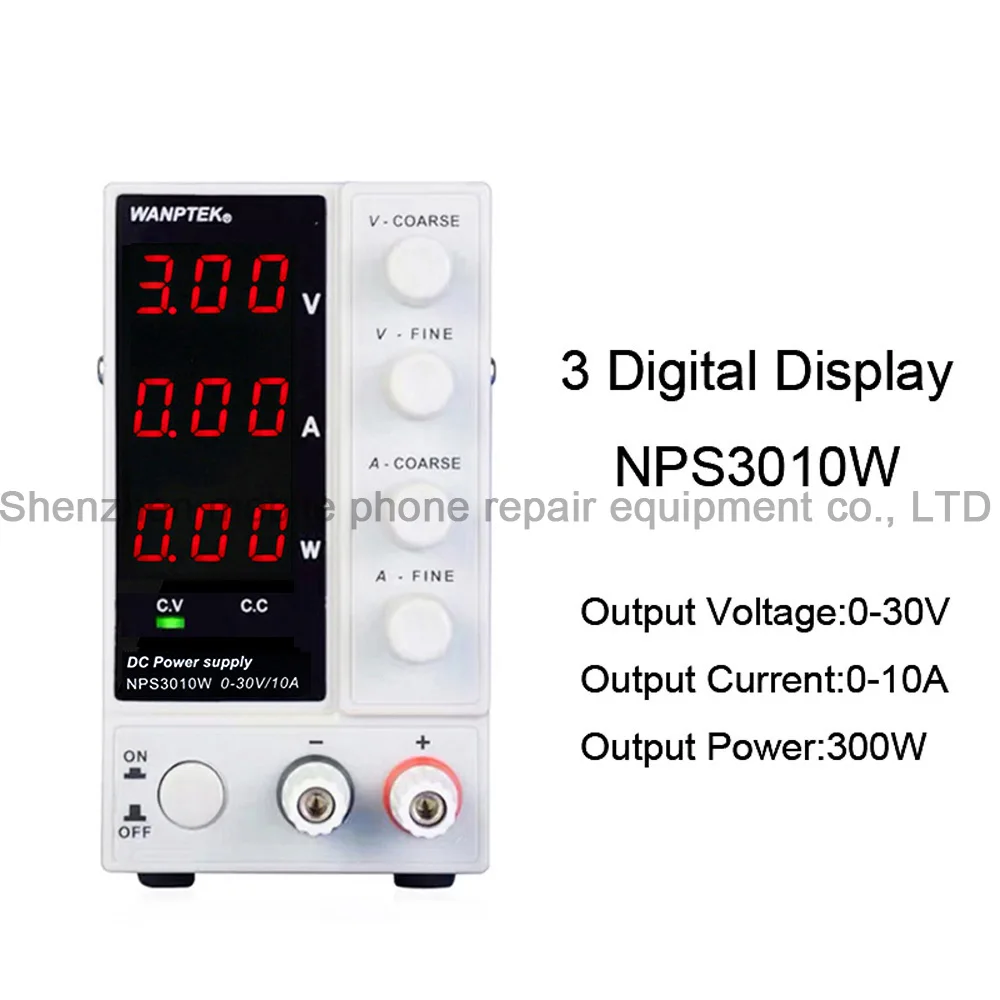 30 V 5A KA3305D Трехходовой источник питания постоянного тока программируемая Точность Переменная Регулируемая Тройная линейная цифровая