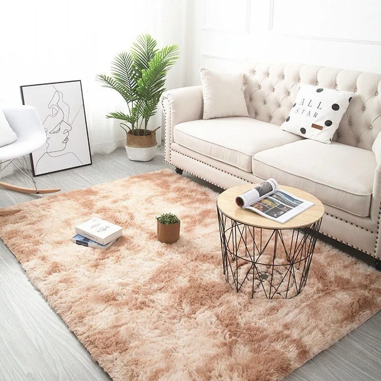 Details about   Soft Fluffy Carpet Area Rug Carpet 3cm Long Hair Solid Mat Home Decor Corridor 