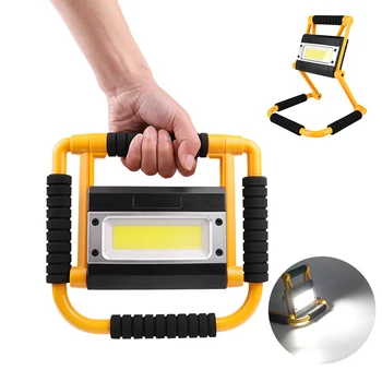 

200000 LM Rechargeable COB LED Work Lamp Foldable Inspection Light Torch COB Light Work Light Foldable Light
