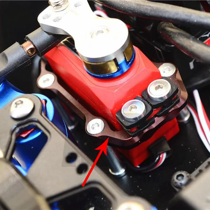 Details about   Aluminum Alloy Steering Servo Mount Kit W/Hardware for ARRMA Kraton 6S 1/8 