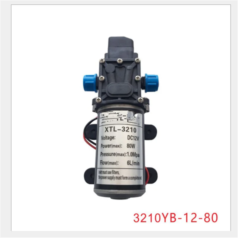 Hot Selling High Quality Fast Delivery DC12V DC24V 80W 6L/Min 1Mpa Water High Pressure Diaphragm Self Priming Pump