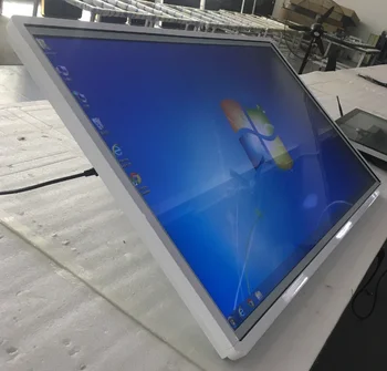 

DIY Wall mounted lcd monitor 55'' inch teaching signage tablet all in one touchscreen display with pc buit in