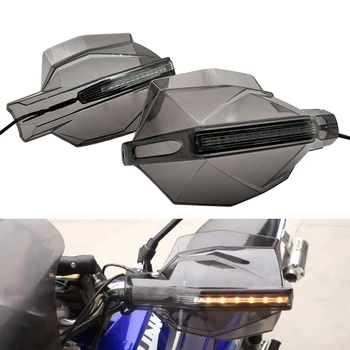 

Motorcycle Hand Guard Handle Protector HandGuard with LED Signal Light For BMW F800 R1200 GS Adventure F800 S R ST HP2 Enduro