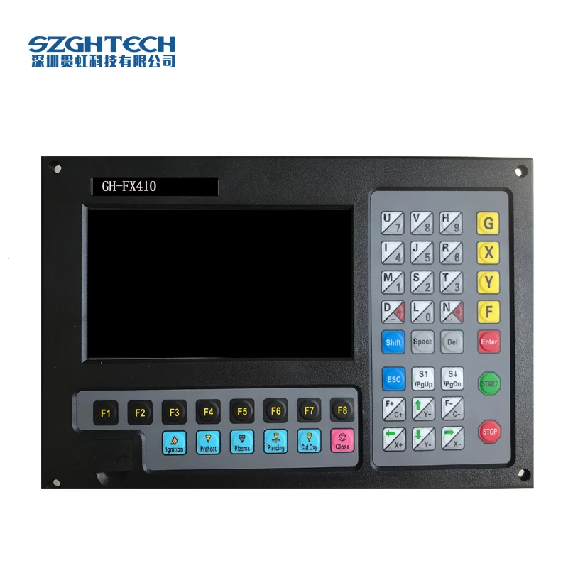 

FX410 ARM9 main CPU cnc controller for 4 axis plasma Round tube Square tube cutting machine