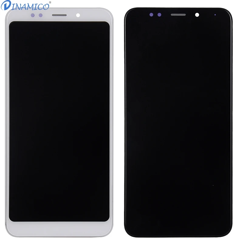 Dinamico 5,99 дюймовый ЖК-дисплей для Xiaomi RedMi 5 Plus, сенсорная панель, стеклянный экран, дигитайзер в сборе с рамкой