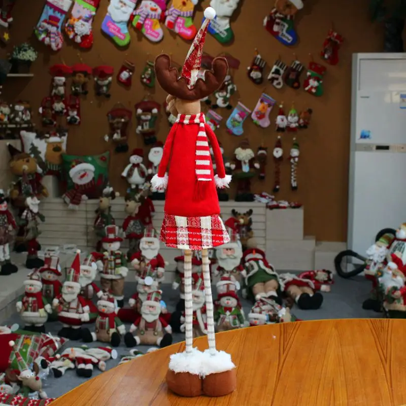 Новинка, стильные рождественские украшения, креативные Рождественские куклы, елочные украшения, инновационный Санта снеговик, вечерние украшения для дома