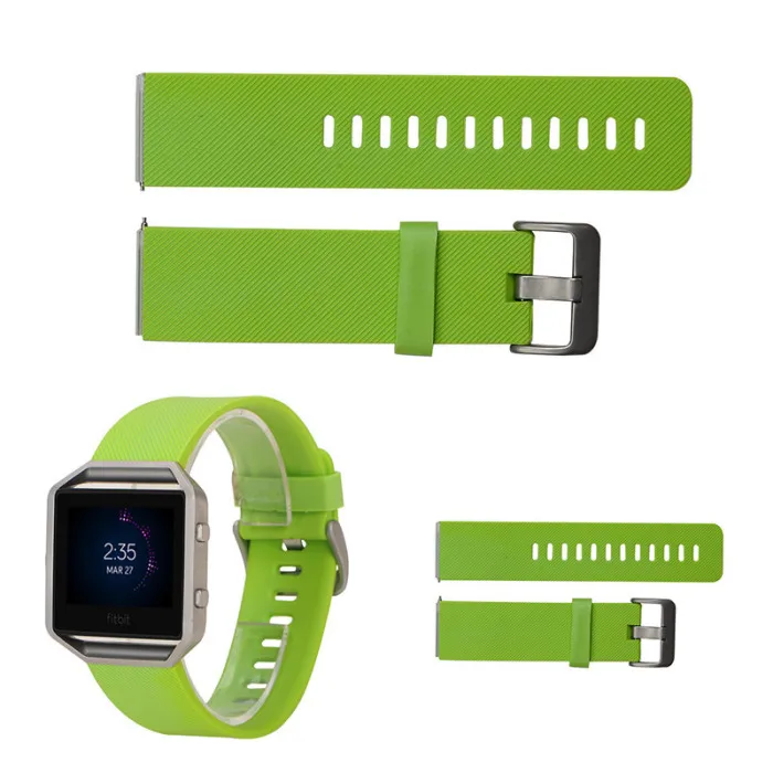 Браслет Мягкие силиконовые спортивные сменные часы ремешок для Fitbit Blaze Смарт часы MV66