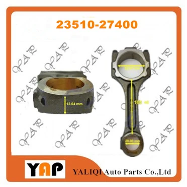 Шатун для FITHYUNDAI Elantra Grandeur Santa Fe Trajet Tucson D4EA 2.0L D4EB 2.2L L4 23510 27400 27300| |