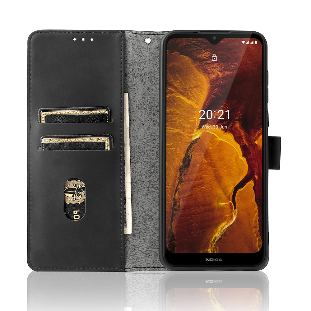 GOKEN Funda para Nokia X30 5G, Leather Folio Carcasa con Soporte
