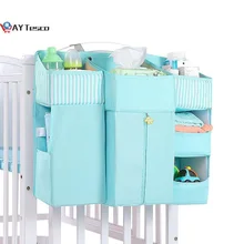 AY TescoPortable – sac de rangement pour berceau de bébé, organisateur de lit, sac suspendu pour les couches essentielles, sac de rangement pour berceau, ensemble de literie pour berceau