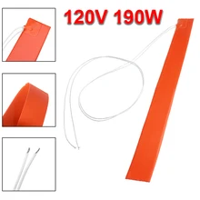 1 шт. 190 Вт 120 В гитара палец гриф ремонт силиконовый грелку коврик 45x5 см