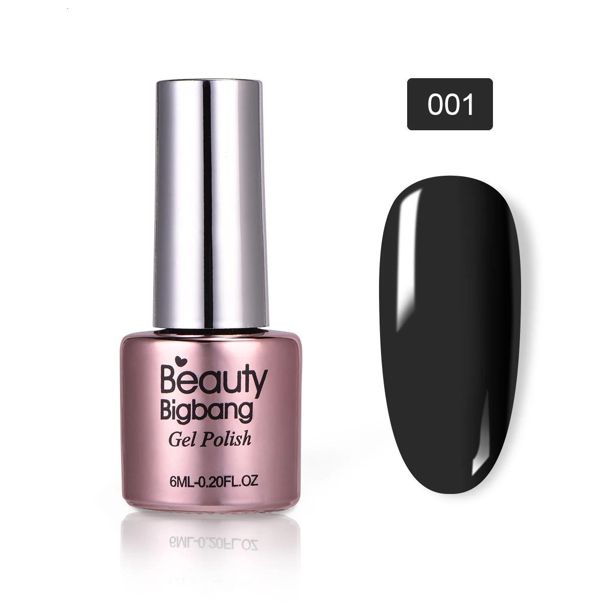 Beautybigbang чистый цвет 6 мл УФ гель лак для ногтей светодиодный светильник впитывающий гель лаки для дизайна ногтей маникюр верхнее покрытие - Цвет: 1A