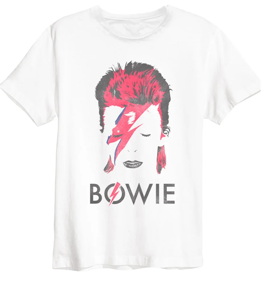 Bowie T Shirt Amplified Aladdin Sane The Jean Genie Drive-In Saturday Trendy Streetwear Tee | Мужская одежда