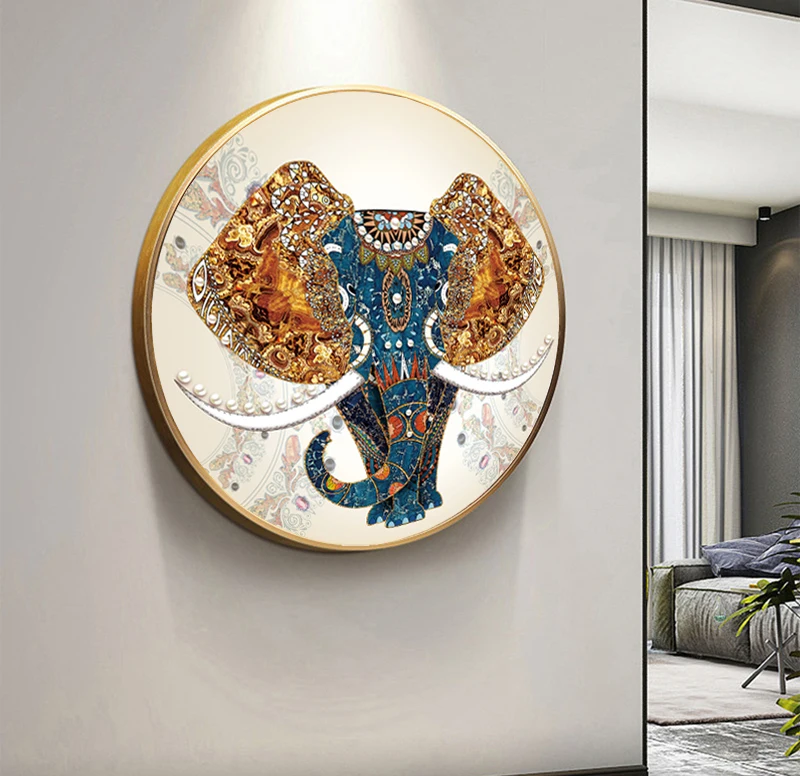 Needlework DIY Printed European Style Cross stitch Sets For Embroidery kit Full embroidery Elephant Cross-Stitching Home Decor embroidery thread,cross stitch kit