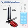 3000Mbps Wifi 6 Dual Band Desktop PCIe WiFi Adapter Intel AX200 Wi-fi Card 802.11ax 2.4G/5Ghz Bluetooth 5.0 PCI Express Wireless ► Photo 2/6