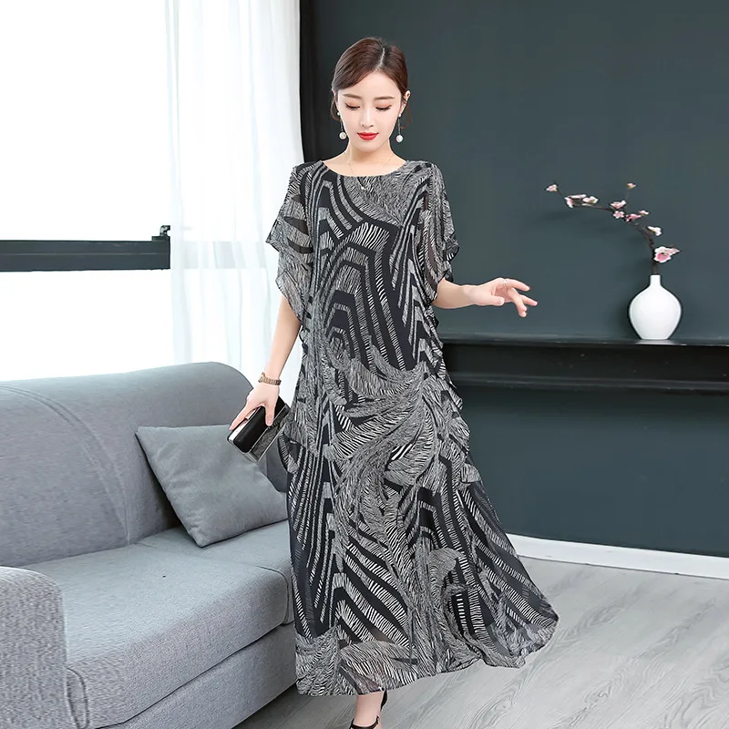 Mom Zijden Jurk Moerbei Zijde High-End Glorious Grade 2019 Populaire Zomer Rok Mom Zijden Jurk Moerbei Zijde High-End Glorious Grade 2019 Populaire Zomer Rok