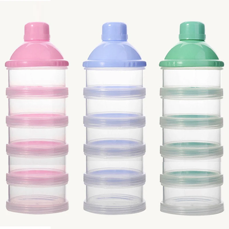 Formula-Dispenser Boxes Container Storage Snacks Milk-Powder Essential Cereal Toddle