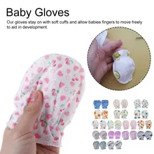 Детские перчатки для новорожденных, Противоскользящие силиконовые детские рукавицы для прорезывания зубов, перчатки для прорезывания зубов, конфетные обертки, звуковые прорезыватели, розовый и синий цвета