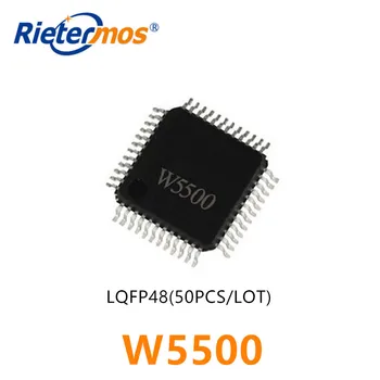 

50pcs W5500 LQFP48 new and original