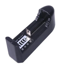 

Universal 1 Slots 18650 Battery Charger Adapter 3.7V 500ma Intelligent power off IC EU US Plug for rechargeable Battery