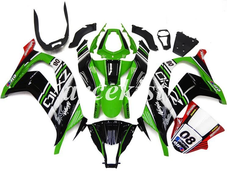 Новый комплект обтекателей из АБС-пластика для kawasaki Ninja ZX-10R ZX10R 2011 2012 2013 2014 2015 11 12 13