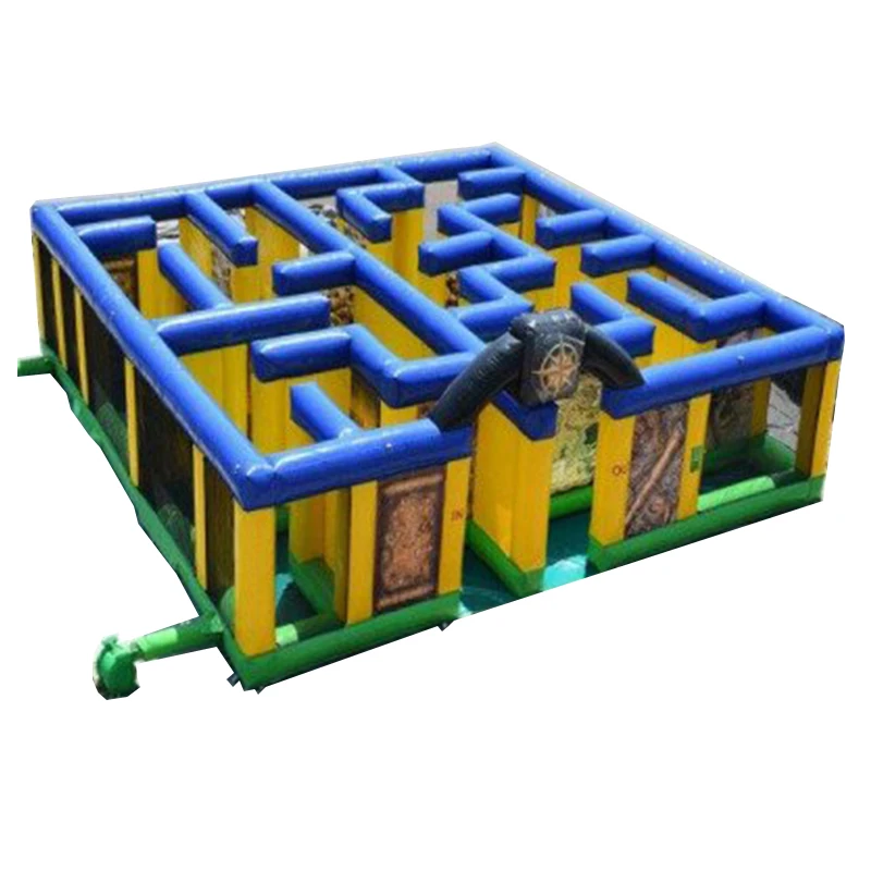 

Free Shipping! 8x8m Giant Inflatable Corn Maze Maze Inflatable Game Commercial Inflatable Maze Sale