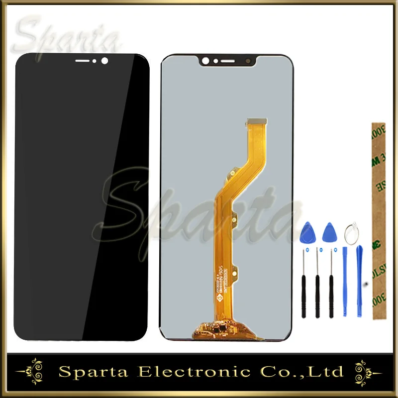 

Tested LCD For Tecno Spark 3 Pro KB3 KB8 / For Tecno Camon I Sky 3 LCD Display With Touch Screen Sensor Complete Assembly