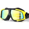 Professional Big Frame Swimming Goggles Myopia Plating Lens Anti-fog  Diopter Diving Glasses Anti-UV Men Women Eyewear Case 4