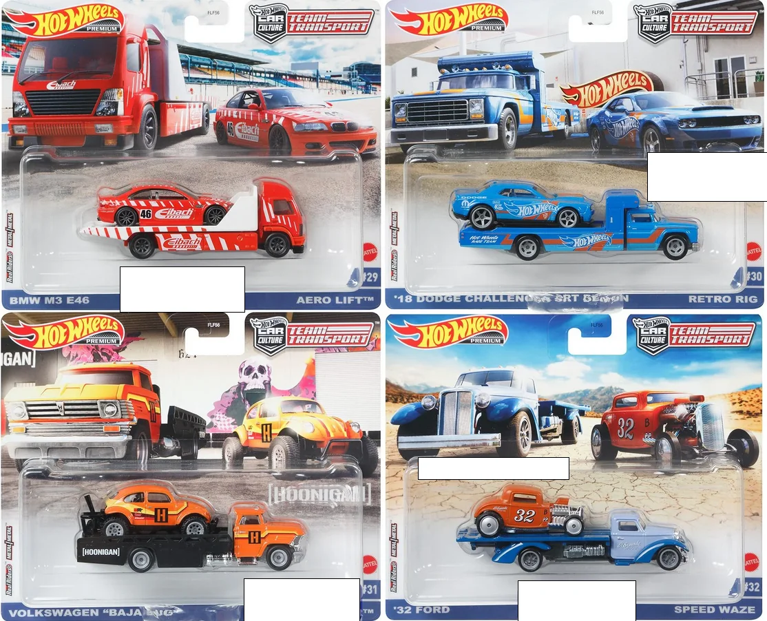 

2021-956L Hot Wheels Car culture transportation fleet transportation Collector Edition Metal Diecast Model Race Car