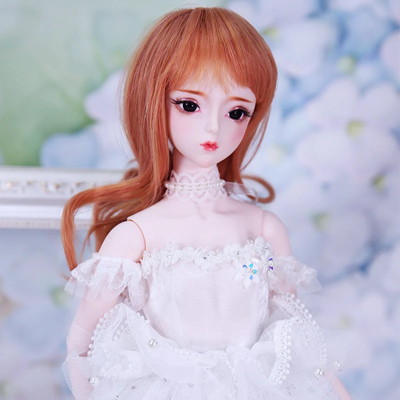 Парик для куклы DIY Мода 60 см 1/3 BJD и 1/4 BJD пушистые Волнистые волосы шелковые волосы парик Подарочная кукла аксессуары