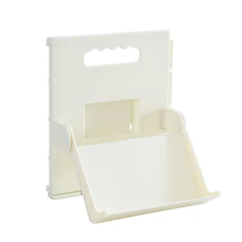 

Shoe Rack Self Stick Doorway Assembly ABS Punch Free Durable Wall Mounted Shoes Holder Home Storage Bathroom Foldable Stand