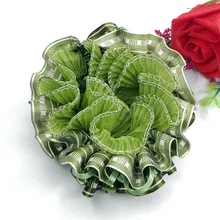 

Korean Style Lace Threading Hair Band Shiny Bow Fashion Women's Headdress Flower Wrist Fabric Head Flower Ornament Wholesale