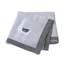 Детское Пеленальное Одеяло для новорожденных, детское банное газовое Милое трикотажное Детское покрывало для коляски, спальный мешок, детский коврик для игр 100*80