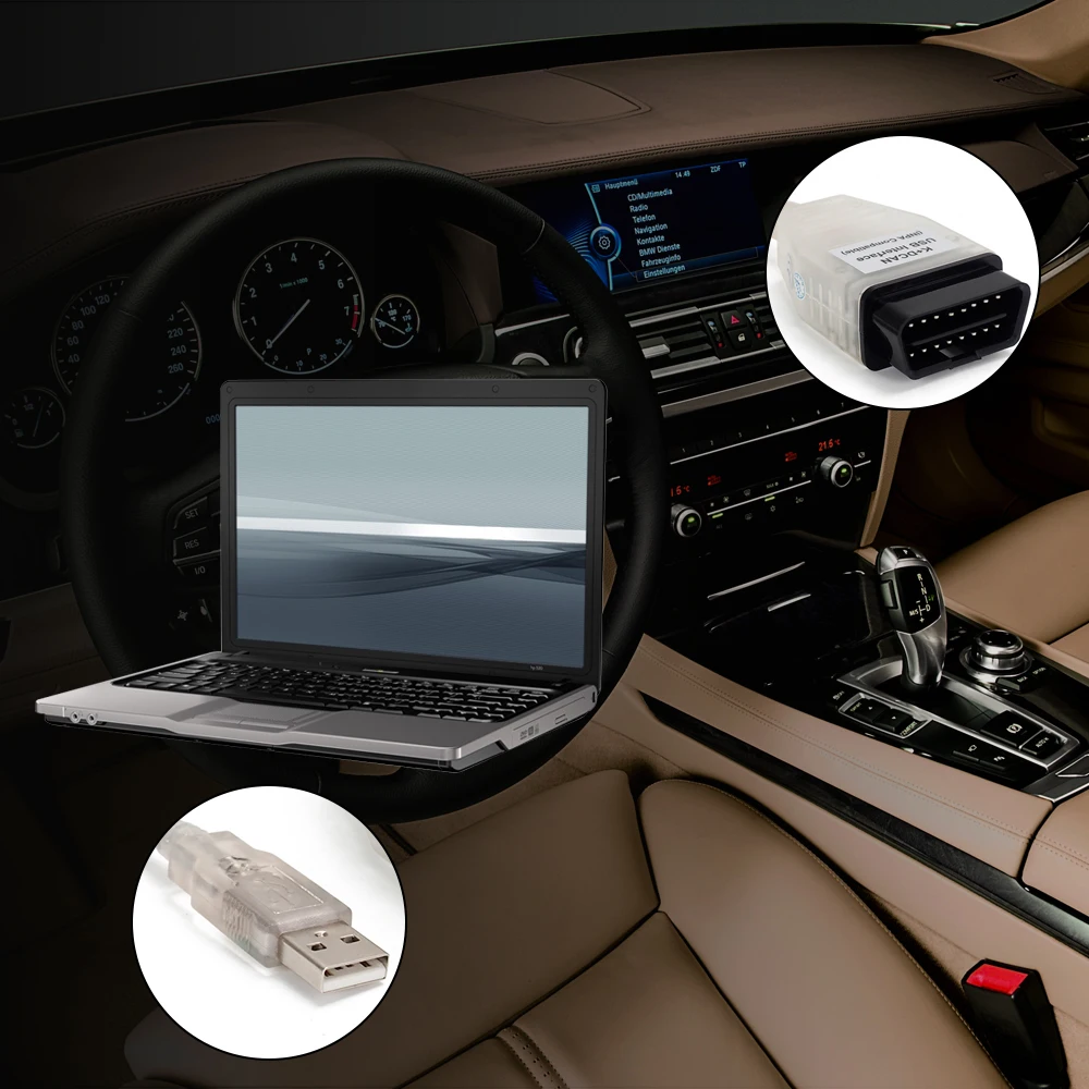 Для BMW INPA K + CAN автомобильный полный диагностический кабель для E60 E61 E83 E81 E87 E90 E91 E92