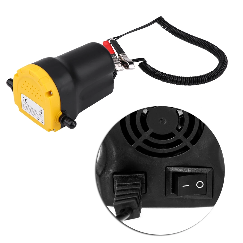 

Fluid Extractor Motor Oil Diesel Transfer Pump 250L/Hour High Efficient Pumps With Battery Clamps For Car Motorbike Quad 60W 5A