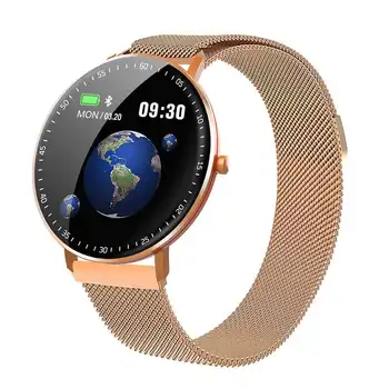 

Bakeey F19 Full Touch Color Screen Wristband Sport Blood Pressure and Oxygen Monitor bluetooth Smart Watch for IOS for Android