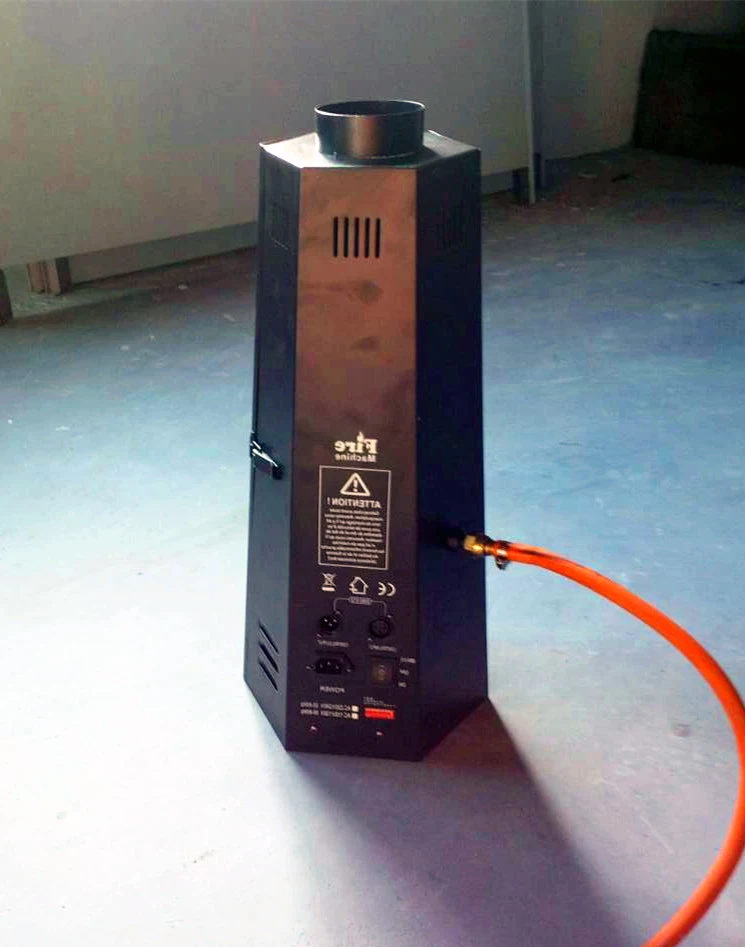 Пожарная машина TIPTOP 200W LPG DMX управление 512 2 канала сжиженный нефтяной