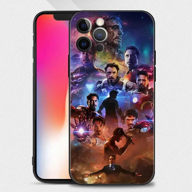 Case For Apple iPhone 13 12 11 Pro Max 13 12 Mini XS Max XR X 7 8 Plus 6 6S SE 2020 Cover Marvel Superheroes The Avengers Hero B05