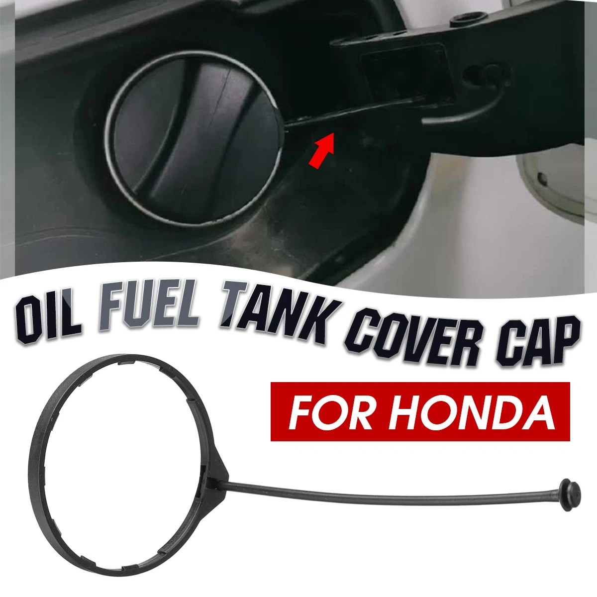 Car Oil Fuel Cap Tank Cover Line Ring Petrol Diesel For Honda Civic CRV Accord Jazz City Odyssey Crosstour For Acura fuel tank cover fuel tank cap fuel cap