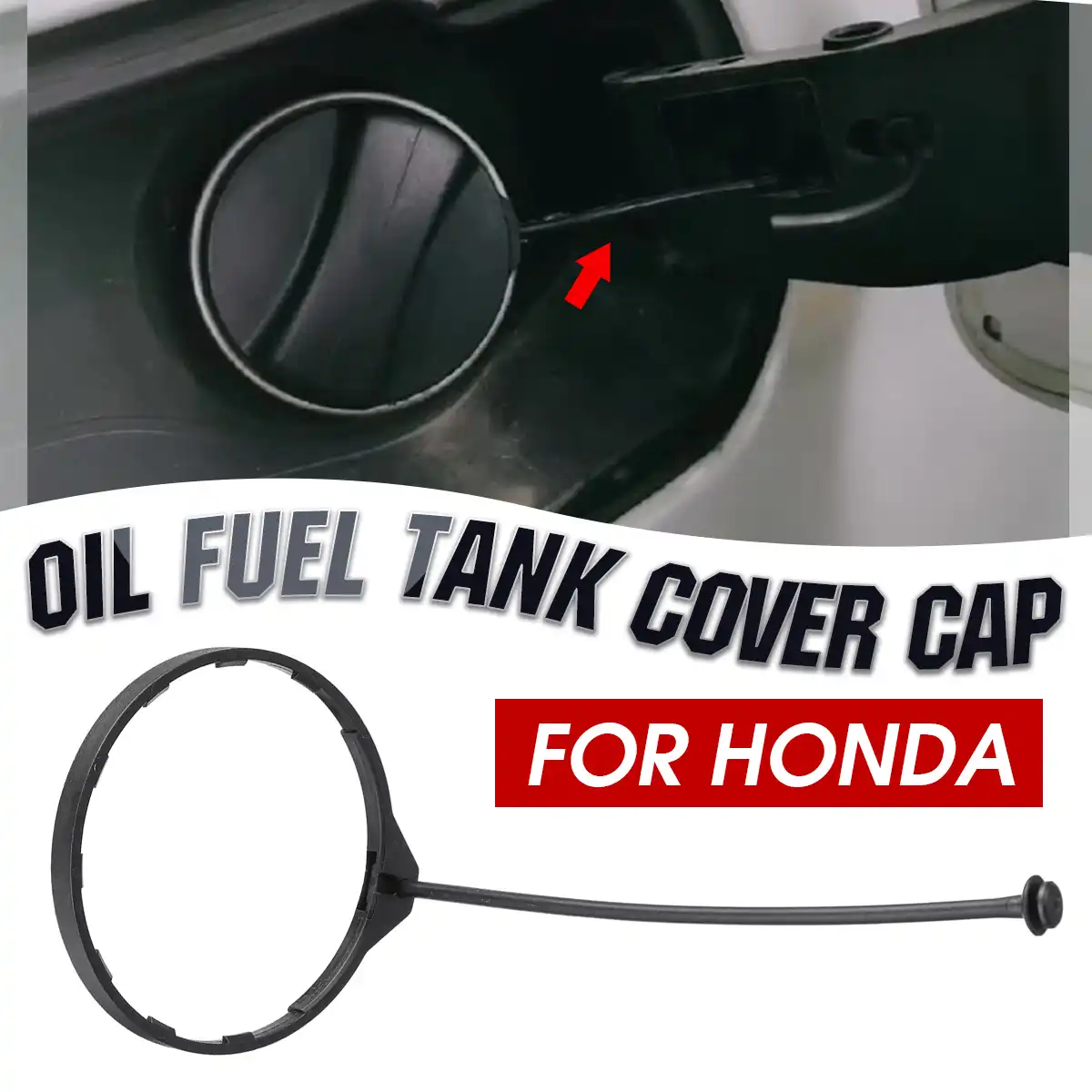 For Honda Accord City Civic CRV Fuel Tank Cap Fuel Tank Inner Cover
