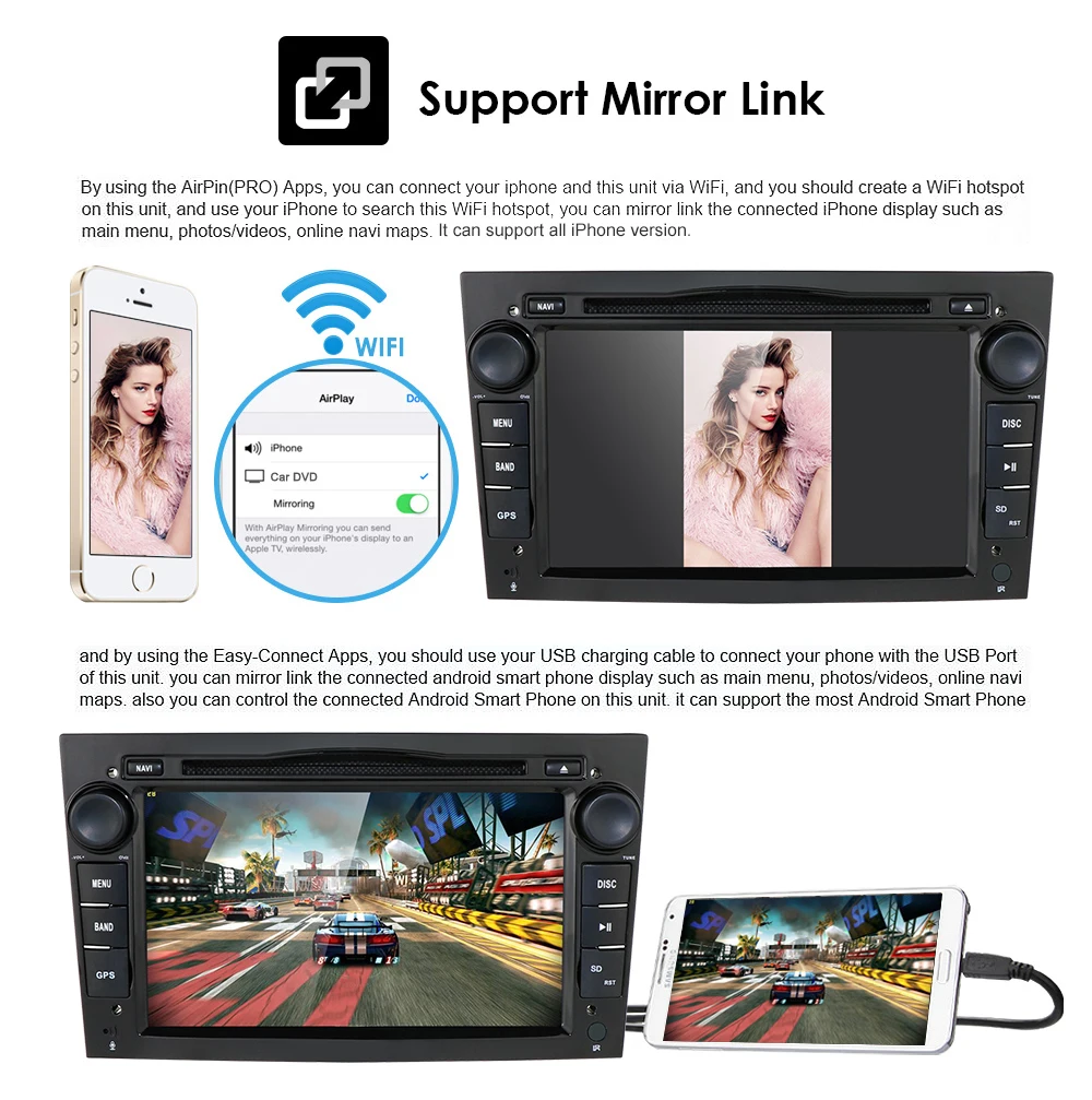Flash Deal HD 1024*600 Octa Core 2din Android 9.0 4G+64G Car DVD Player For Opel Corsa Vectra C D Meriva Vivaro Tigra Signum Radio GPS Navi 4